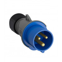 Вилка кабельная 16А 2Р+E IР44 переносная 250В Easy&Safe (216EP6)